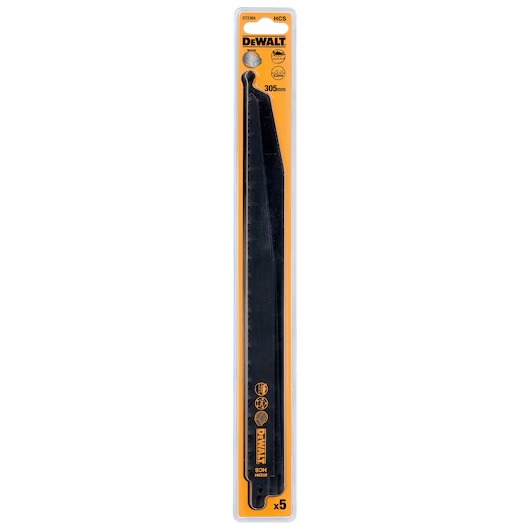 DEWALT DT2364 305MM EXTREME ÇİVİLİ AHŞAP TİLKİ KUYRUĞU TESTRE BIÇAĞI 5 Lİ