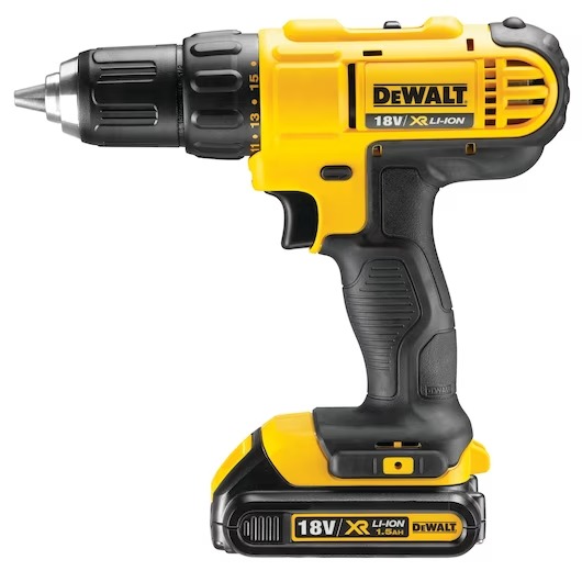 DEWALT DCD771S2 18V 1.5AH LI-ON ÇİFT AKÜLÜ DARBESİZ MATKAP