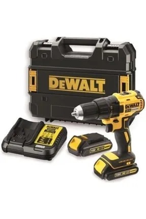 DEWALT DCD777S2T 18V 1.5AH LI-ON ÇİFT AKÜLÜ KÖMÜRSÜZ DARBESİZ MATKAP