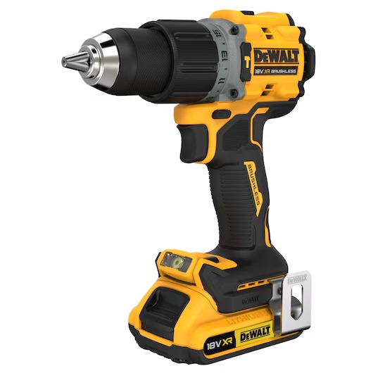 DEWALT DCD805P2T 18V 2.0AH LI-ON ÇİFT AKÜLÜ KÖMÜRSÜZ DARBELİ MATKAP