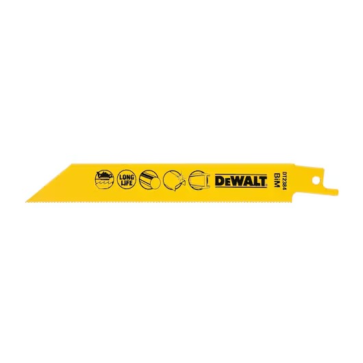 DEWALT DT2384 152MM 18TPI METAL TİLKİ KUYRUĞU TESTRE BIÇAĞI 5 Lİ