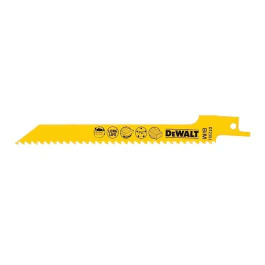 DEWALT DT2351 152MM AHŞAP  TİLKİ KUYRUĞU TESTRE BIÇAĞI 5 Lİ