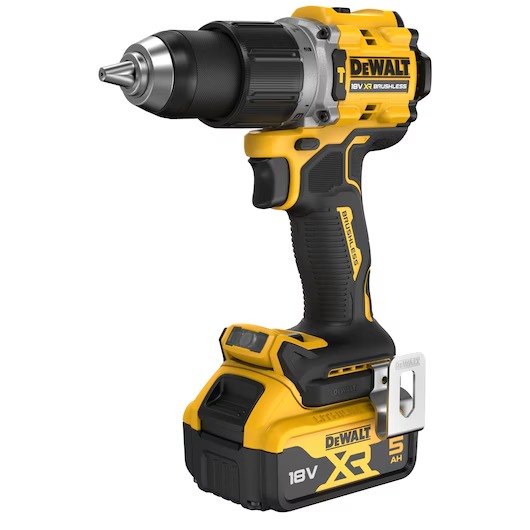 DEWALT DCD805P2T 18V 5.0AH LI-ON ÇİFT AKÜLÜ KÖMÜRSÜZ DARBELİ MATKAP