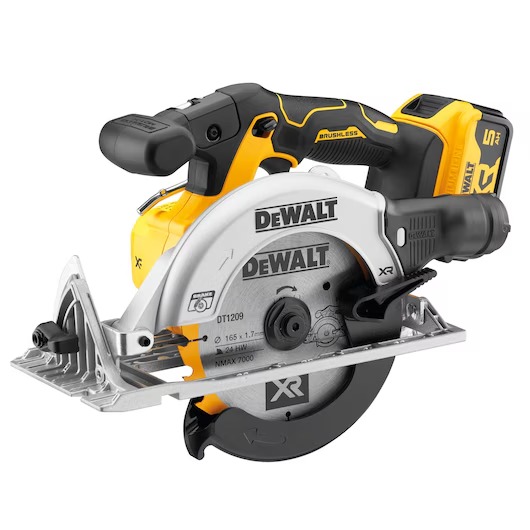 DEWALT DCS565P2 18V 5.0AH LI-ON ÇİFT AKÜLÜ KÖMÜRSÜZ DAİRE TESTERE