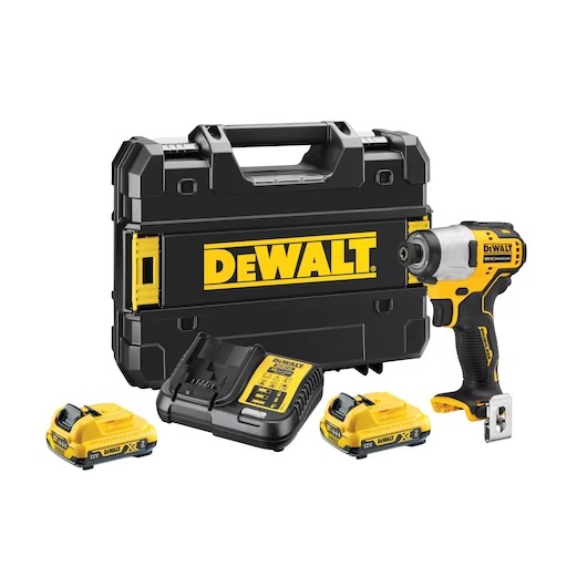 DEWALT DCF801D2 12V 2.0AH LI-ON ÇİFT AKÜLÜ DARBELİ TORNAVİDA