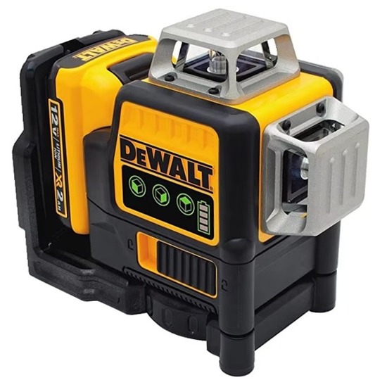 DEWALT DCE089D1G ŞARJLI YEŞİL IŞIK 360 ÇİZGİ LAZER