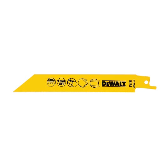 DEWALT DT2385 152MM 24TPI METAL TİLKİ KUYRUĞU TESTRE BIÇAĞI 5 Lİ