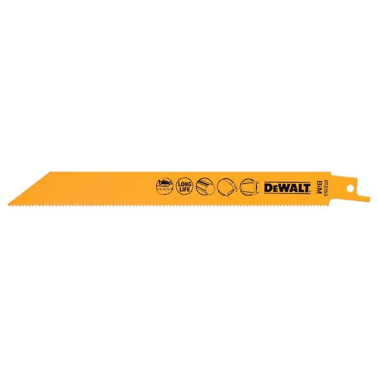 DEWALT DT2353 203MM 14TPI METAL TİLKİ KUYRUĞU TESTRE BIÇAĞI 5 Lİ