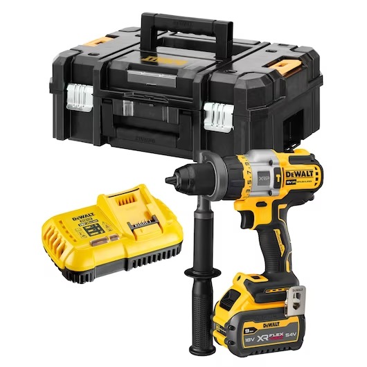 DEWALT DCD999X1 54V 9.0AH LI-ON TEK AKÜLÜ KÖMÜRSÜZ DARBELİ MATKAP