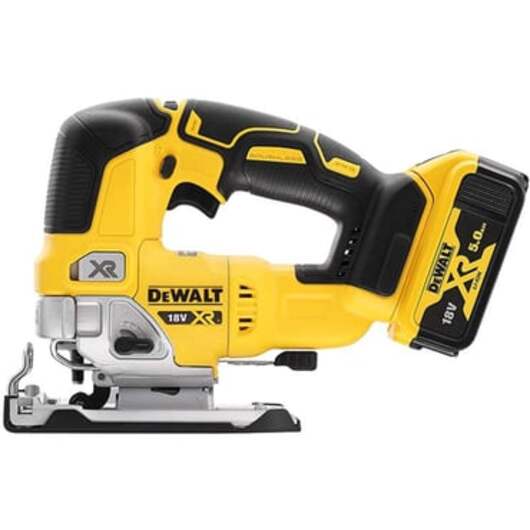 DEWALT DCS334P2 18V 5.0AH LI-ON ÇİFT AKÜLÜ KÖMÜRSÜZ DEKUPAJ TESTERE