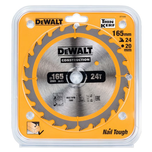 DEWALT DT1937 165MM DAİRE ELMAS TESTRE