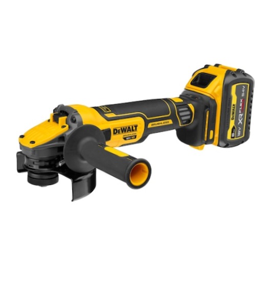 DEWALT DCG409VSNT1 54V 6.0AH LI-ON TEK AKÜLÜ KÖMÜRSÜZ AVUÇ TAŞLAMA