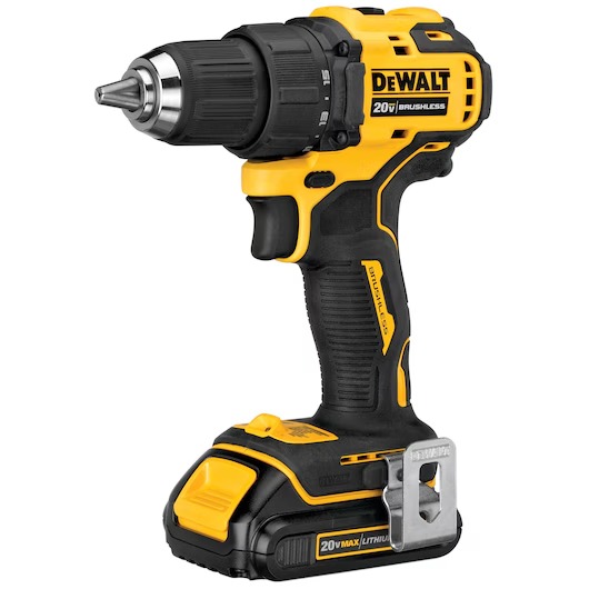 DEWALT DCD708D2T 18V 2.0AH LI-ON ÇİFT AKÜLÜ KÖMÜRSÜZ DARBESİZ MATKAP