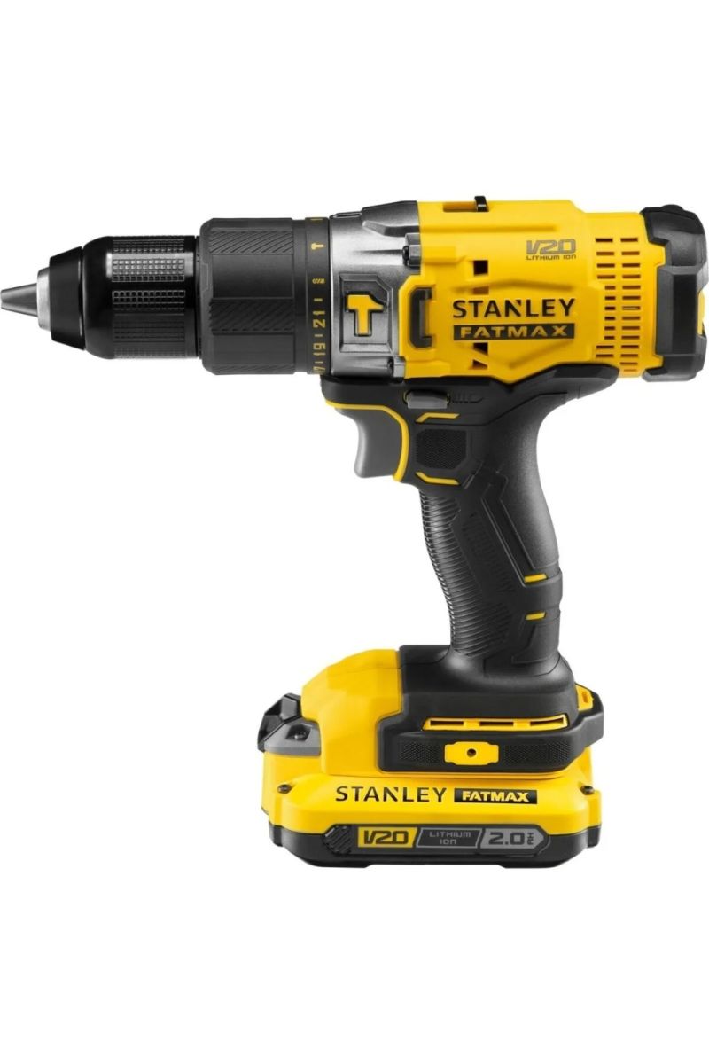 STANLEY SBD718D2K 20V 2.0AH ÇİFT AKÜLÜ  DARBELİ MATKAP