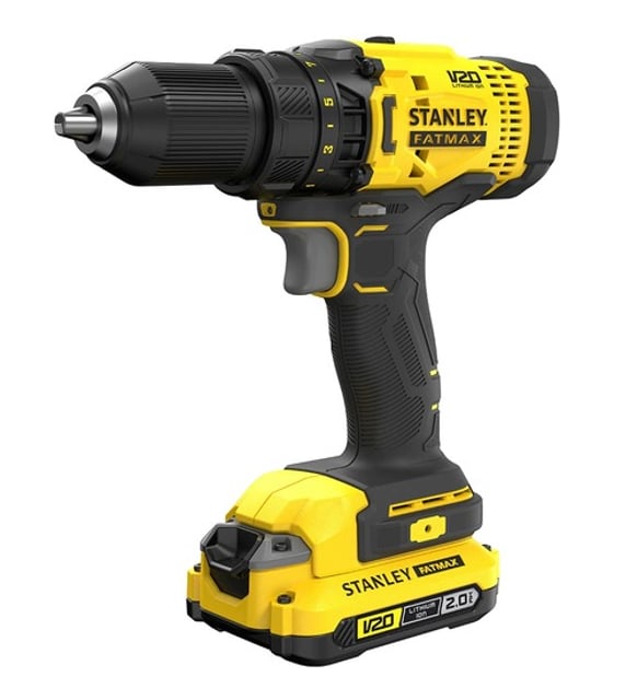 STANLEY SCD700D2K 20V 2.0AH ÇİFT AKÜLÜ  DARBESİZ MATKAP