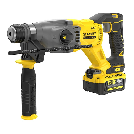 STANLEY SFMC900B1 20V 4.0 AH LI-ION TEK AKÜLÜ KÖMÜRSÜZ PNÖMATİK MATKAP ( ÇANTASIZ )